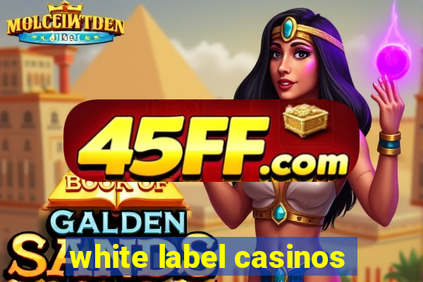white label casinos